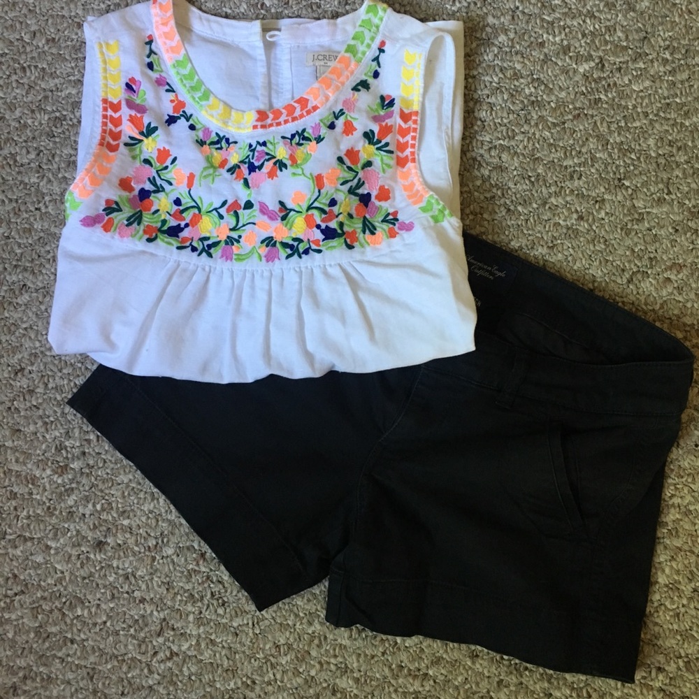 LAST CHANCE! American Eagle AE black shorts